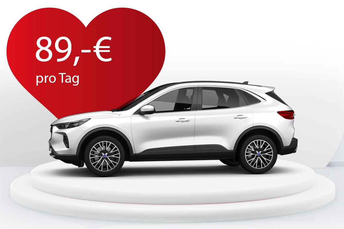 Ford Kuga in Weiss