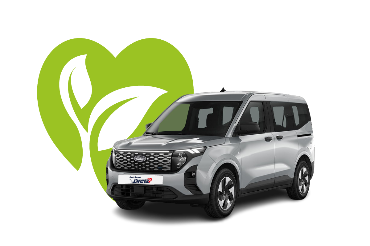 Ford Tourneo Courier E in silber