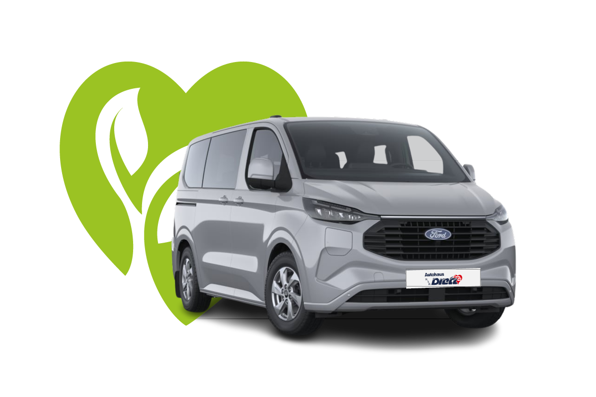 Ford E-Transit in Schwarz